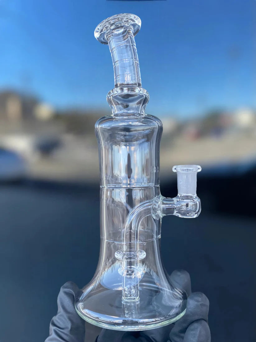 Clear Carved Banger Hanger by Bororegon – POSITIVE VIBES