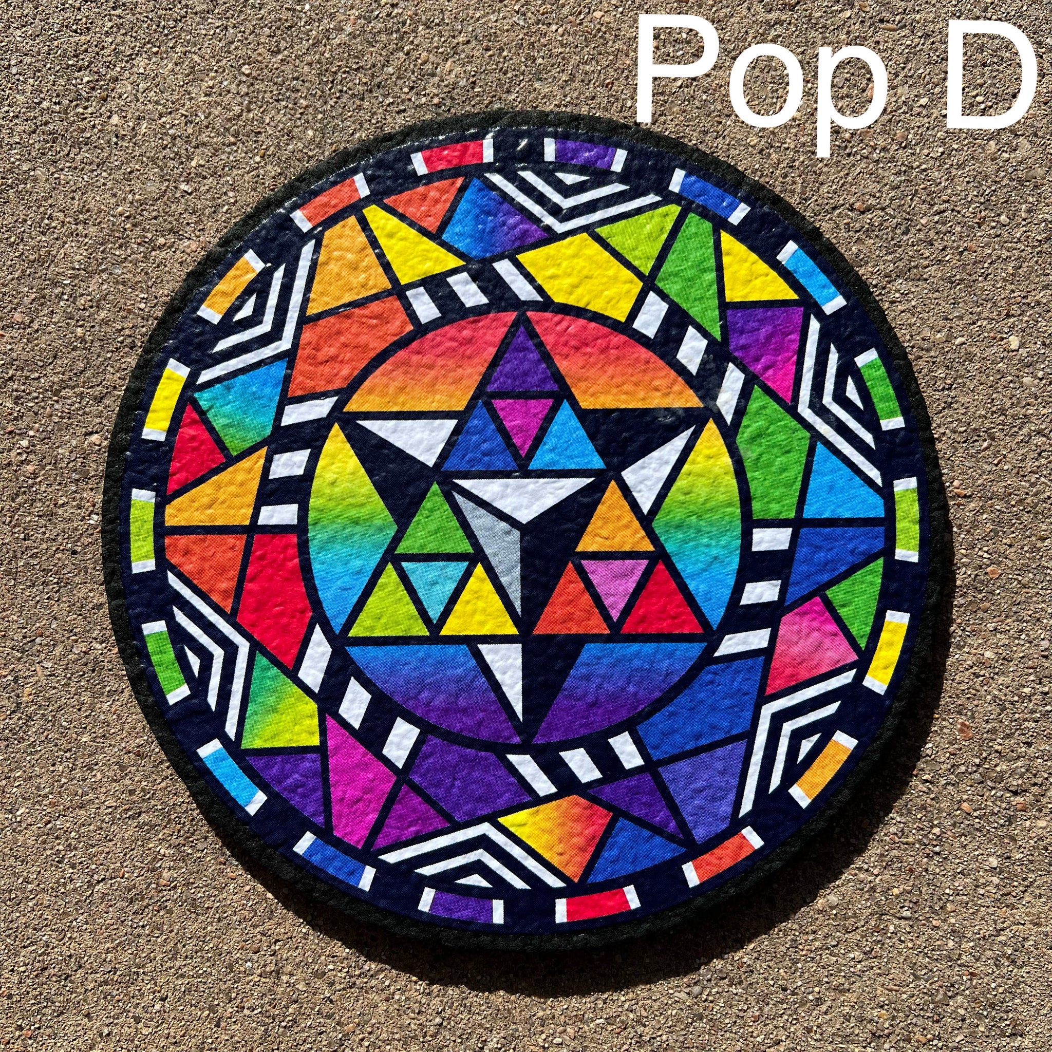 MoodMats Artist Collection POSITIVE VIBES